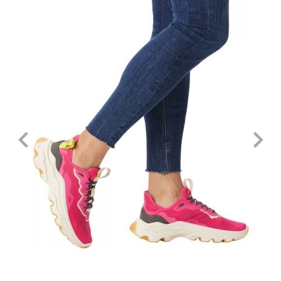 Sorel Kinetic Breakthru Day Sneakers in Pink - Picture 13 of 13